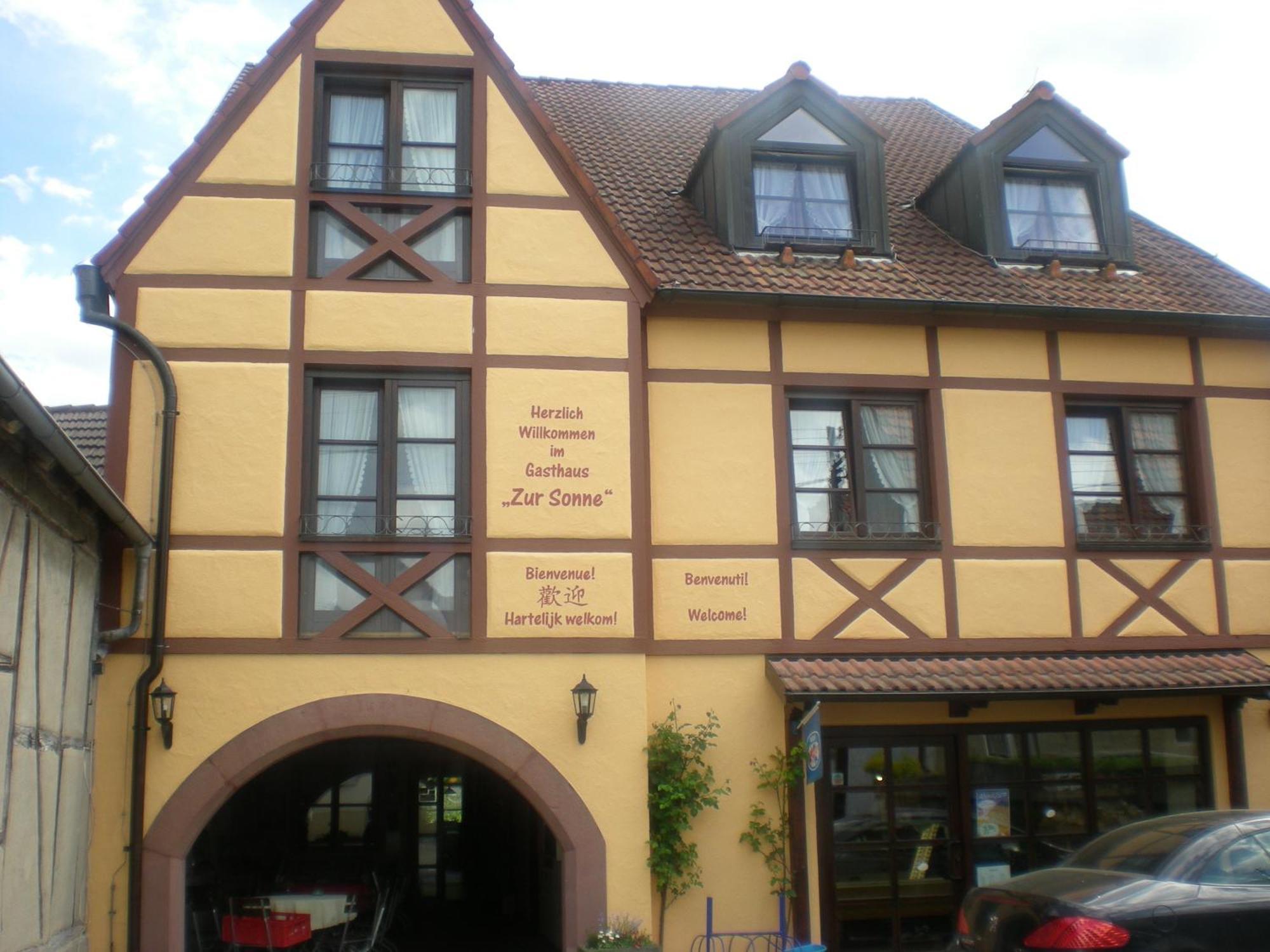 Gasthaus Sonne Gbr Trennfeld Dış mekan fotoğraf
